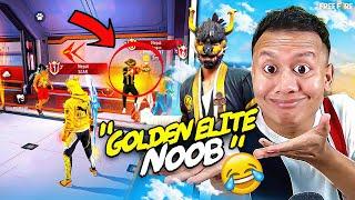 Pro V Badge Girl called Golden S01 a Noob  Tonde Gamer - Free Fire India