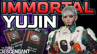 YUJIN The Immortal | 21k Healing Support Build + DPS Nuke Build!