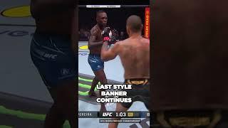 Adesanya's Round One Domination: Unpredictable Attack Style | FREE FIGHT