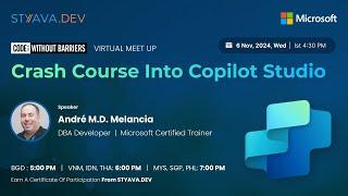 Crash Course into Copilot Studio