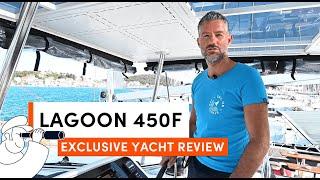 LAGOON 450F  - The most popular flybridge catamaran! EXCLUSIVE YACHT REVIEW