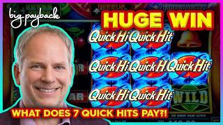 $9/Spin → HUGE WIN on Quick Hit Link Fire Slots!