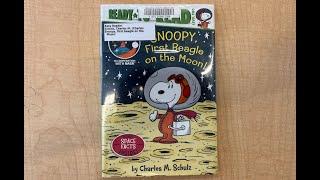 Snoopy, First Beagle on the Moon! Peanuts Children’s Book Read Aloud Video, Questions and Activities