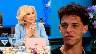 "¿Y vos cobrás un porcentaje?" Mirtha Legrand fue al grano con Santi Maratea y sus colectas