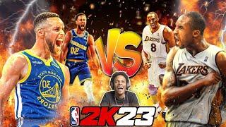 KOBE BRYANT VS STEPHEN CURRY!! NBA 2K23 NEXT GEN