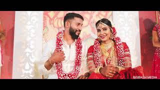 Traditional Kerala Best Hindu Wedding Highlights 2021 Poornendhu & Binoj  #bigbashmedia