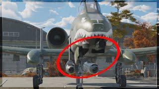 A-10 THUNDERBOLT But With 2 More Gatling Guns 