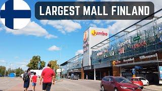 Walking in Jumbo Flamingo 2022 | Largest mall Finland