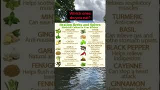 Healing Herbs & Spices | Natural Remedies