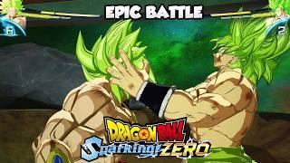 BROLY Z vs BROLY SUPER - (EPIC BATTLE) Dragon Ball Sparking Zero