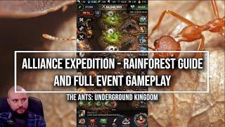 The Ants: Underground Kingdom Alliance Expedition Rainforest Guide and Full Gameplay!