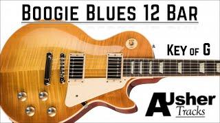 Boogie Blues 12 Bar in G | Guitar Backing Track