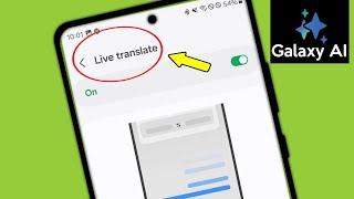 How to use Live Translate on Samsung | Samsung Mobile me Live call Translate kaise use kare