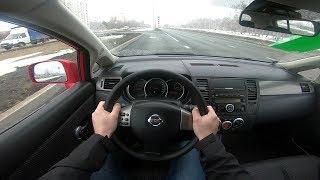 Nissan Tiida POV City Driving