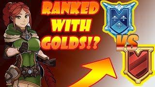 CASSIE -RANKED GAME with GOLDS!! (toxic BURYI)