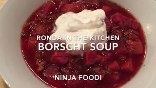 Borscht in the Ninja Foodi - Ronda in the Kitchen