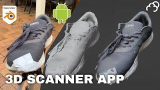 Blender 3D Scanner Android iOS App Kiri Engine