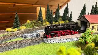 erste Runden mit Dampflok Piko  62 008 | TT Modellbahn | 1:120