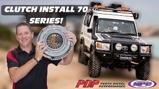 NPC Clutch Install for 70 Series Landcruiser | PDP