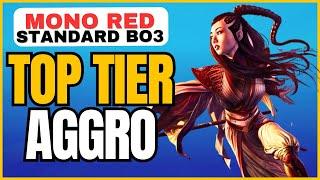 WIN GAMES FAST with Mono Red Aggro in MTG Arena Standard Bo3!