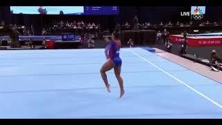 Jordan Chiles Floor 2021 USA Olympic Trials Day 1