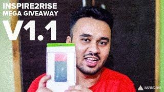 Inspire2rise Giveaway v1.1 - 2 PowerBanks, 1 Headphone, 1 streaming stick