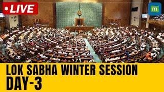 LIVE Lok Sabha Winter Session Day 03 | PM Modi | Lok Sabha Rahul Gandhi Speech | Waqf Bill | Adani