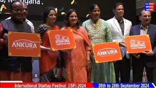 International Startup Festival ( ISF )2024  - Ankura Rural Yatra Poster Launch - Mr.JA Chowdary Garu