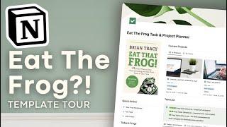 How to use Eat The Frog in Notion?! | Template Tour & Tutorial