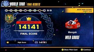 F-Zero 99 - Frozen World Tour with Wild Goose (14141 Points)