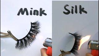 What Is The Real Difference Between 3D Mink Eyelashes And 3D Silk Lashes & How Can We Distinguish?