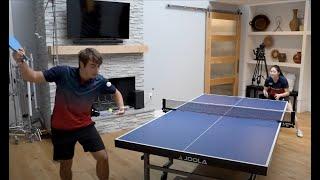 Table Tennis Highlights: Ben Johns vs Lily Zhang