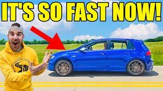 I UNLOCKED SUPER SPEED Mode On My Golf R With DIY Mods & Critical VW Maintenance You MUST DO!