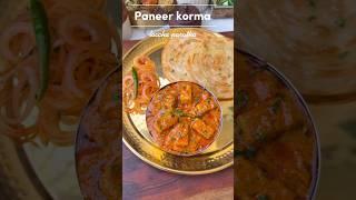 Paneer Korma Recipe | Creamy & Rich Paneer Sabzi | Easy Restaurant Style Curry at Home