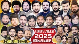 Live: Europe's Largest Markazi Majlis in Northampton UK | 22 june 2025 | Must-Watch 
