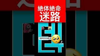 ぎゃ〜来来るなー！絶体絶命迷路イカゲームの人から逃げ切れ！チャレンジクリアキャンセル界隈のエフェクトゲーム #イカゲーム #Vtuber