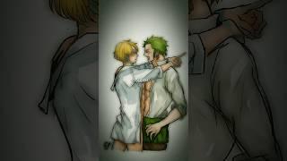 I'm back again hehe  #zosan #shorts #zoro #sanji #ship #edit #bl #yaoi