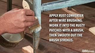 How to Remove Rust From Metal