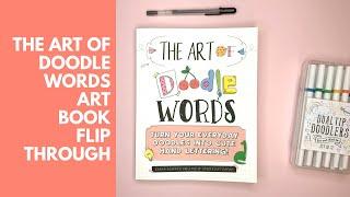 The Art of Doodle Words Flip Through!