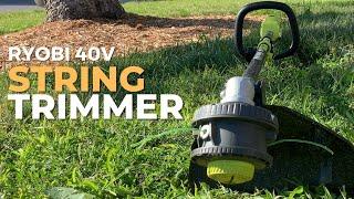 My RYOBI 40v String Trimmer Review