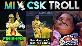 MI VS CSK TROLL  | DHONI FINISHING 28* | ipl trolls telugu | ipl 2022 trolls | Kaskoo raja