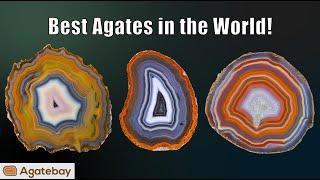 Top 10 best quality Agates around the World!  4K