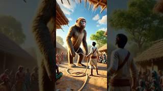 True friendship between monkey and hen | Sun hindi animation #cartoon #animation #moralstories