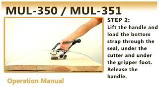 MUL-350 - MUL-351 Heavy Duty Combination Tool for Polyester Strapping