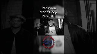 Rare Raekwon, Prodigy and Havoc BTS #hiphop #mobbdeep #wutang