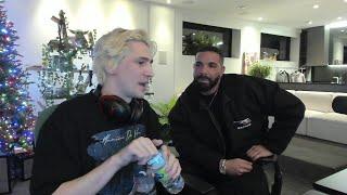 Drake Arrives at xQc's House