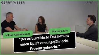 Negative A/B-Tests haben Gerry Weber vor einem Umsatzverlust im Millionen-Bereich bewahrt!