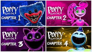 Poppy Playtime: Chapter 1, 2, 3 & 4 Full Gameplay & Walkthrough | Poppy Playtime Chapter 4 Ending