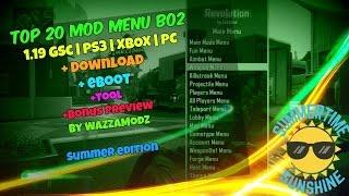 ᴺᴱᵂ [BO2 |1.19| GSC] TOP 40 Mod Menu  [PS3 / XBOX / PC ] 