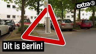 Realer Irrsinn: Parkplatz für Parkscheinautomaten in Berlin | extra 3 | NDR